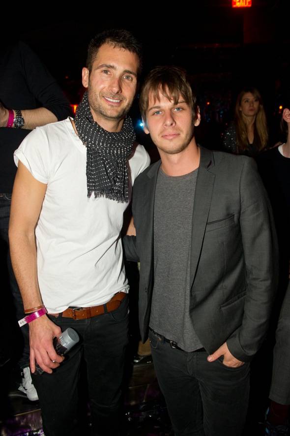 Andrew Pollard and Mark Foster at Marquee