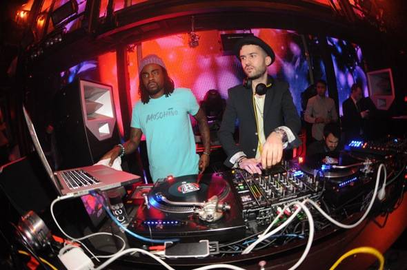 Wale and ATrak at Marquee