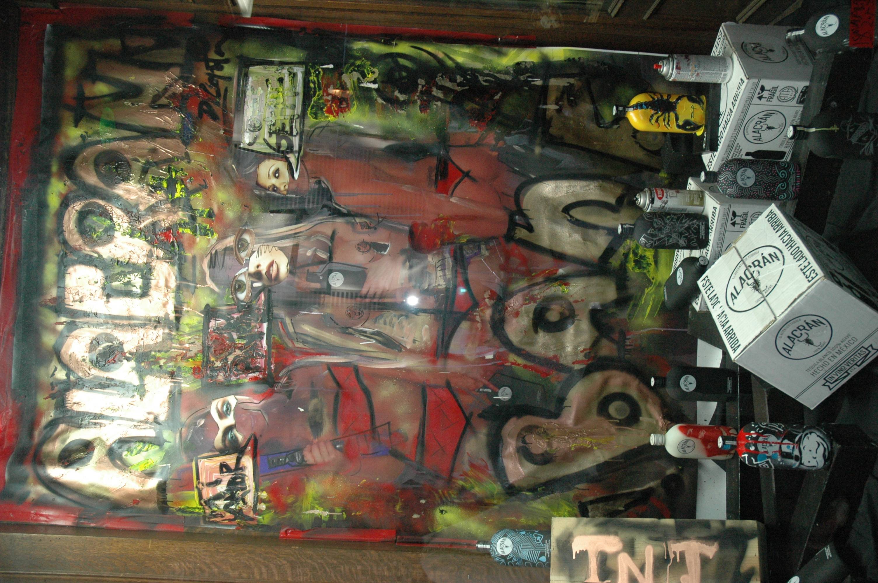 Tequila Alacrán Commissions Domingo Zapata for Window Display