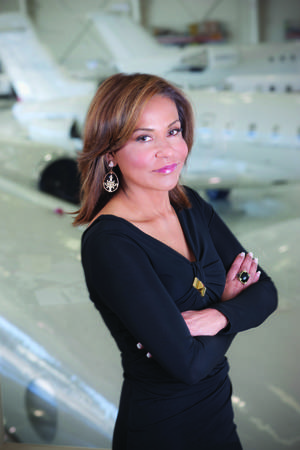 Christine Holifield, Presiddent and CEO of Elite Aviation