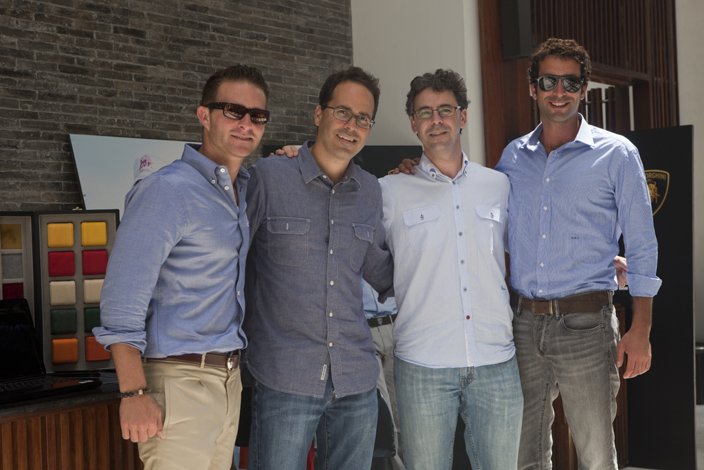 Exotic Car Aficionados Take to The Setai to Test Drive Lamborghini’s Newest Model