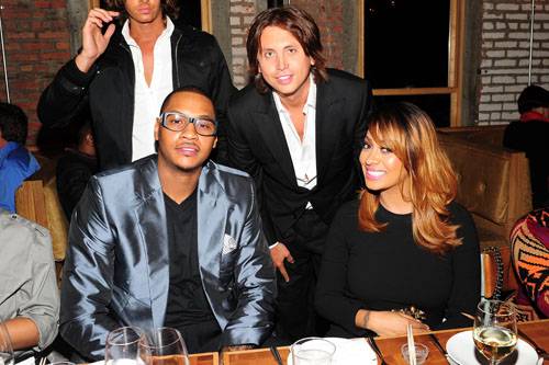 Carmelo Anthony. Jonathan Cheban, Lala Anthony