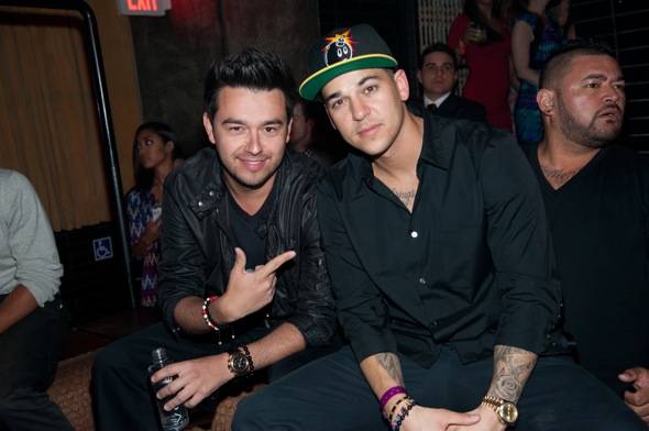 Jasmin Medar and Rob Kardashian at LAVO