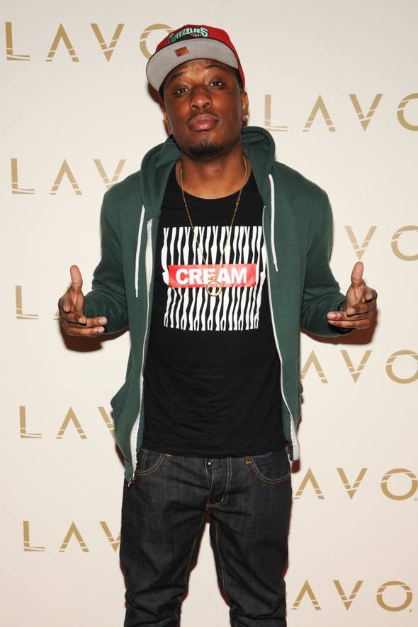 Hip Hop artist, Chiddy of the group Chiddy Bang, performs at LAV