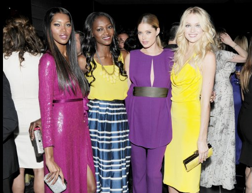 Jessica White, Luchi Orlandi, Doutzen Kroes, Lindsay Ellingson