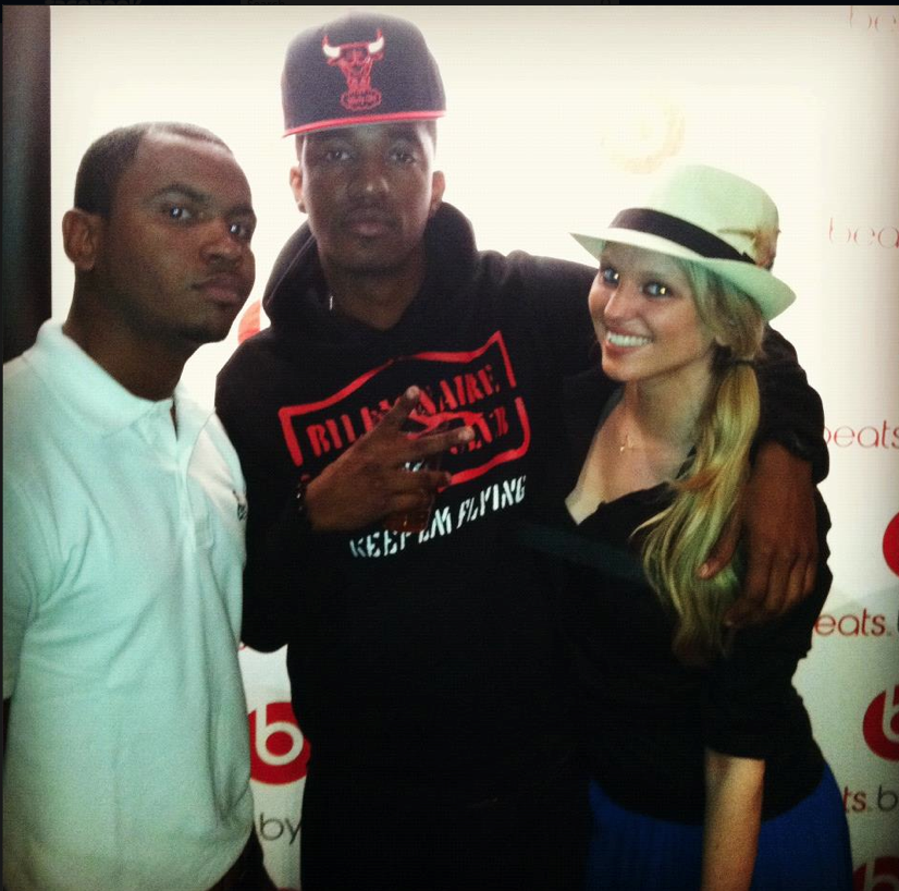 Haute Living's Franklin Middleton and Ashley Joy Parker with Paypa