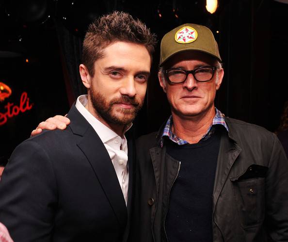 Topher Grace and John Stattery