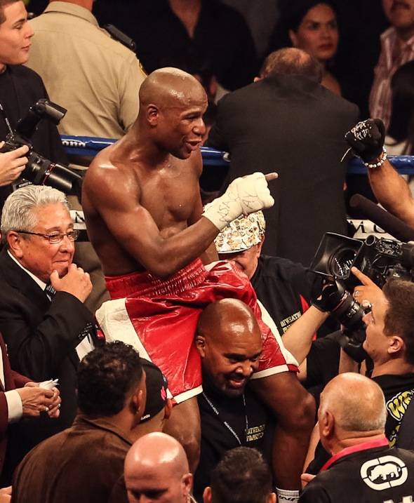 Floyd Mayweather Jr. VS Miguel Cotto