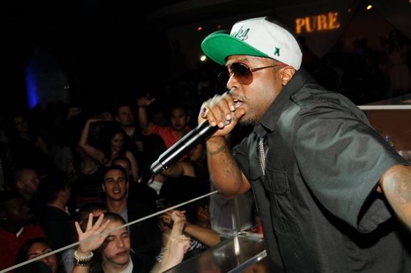 BigBoi of Outkast performs at Pure Nightclub