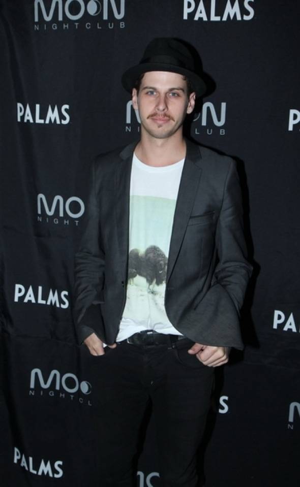 Mark Foster of Foster the People at Moon Nightclub at Palms 5.25.12