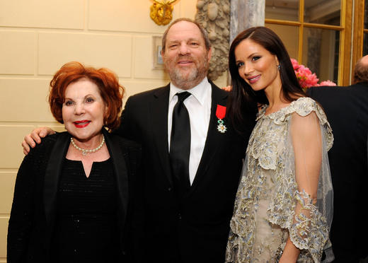 Miriam and Harvey Weinstein and Georgina Chapman