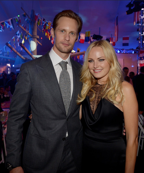 Alexander Skarsgard and Malin Akerman