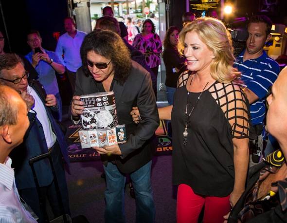 Gene Simmons and Shannon Tweed