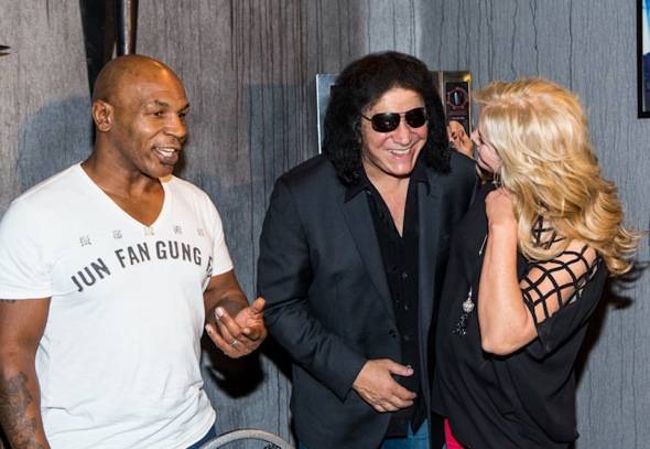 Mike Tyson and Gene Simmons, Shannon Tweed