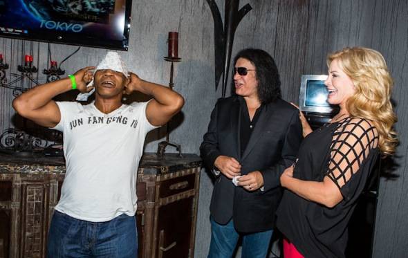 Mike Tyson and Gene Simmons, Shannon Tweed
