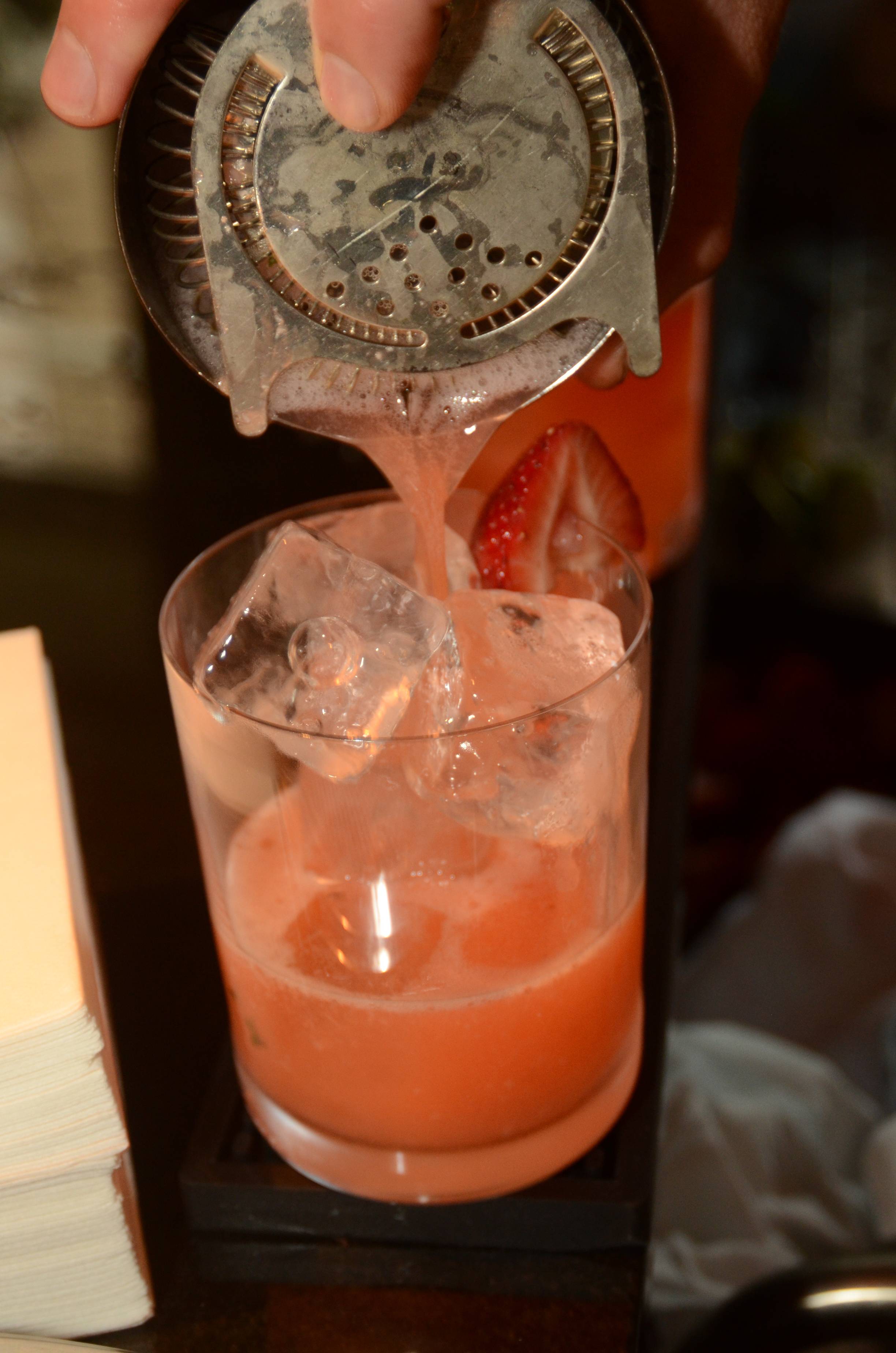 Cali Daiquiri Made with Caliche Rum Served at the U.S. Launch of Ultratravel Magazine