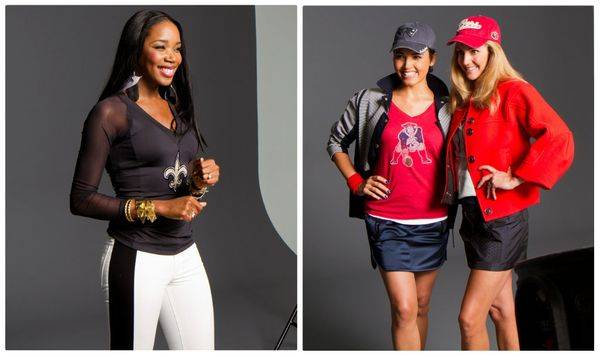 Stylish NFL attire aimed at female fans