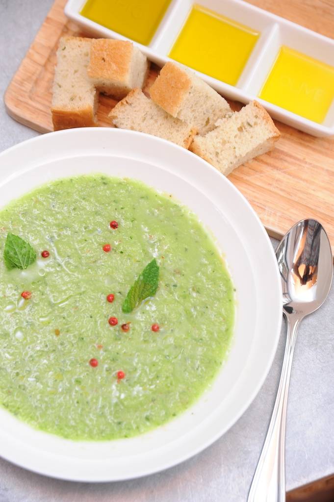 Pea and Mint Soup