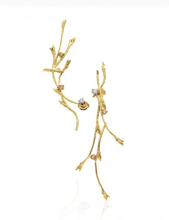 Golden Vine Earrings