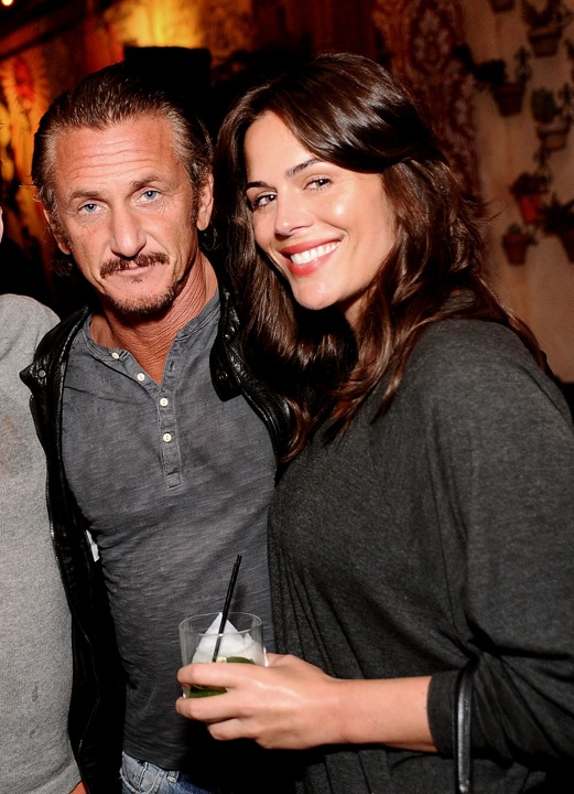 Sean Penn and Monica Gambee