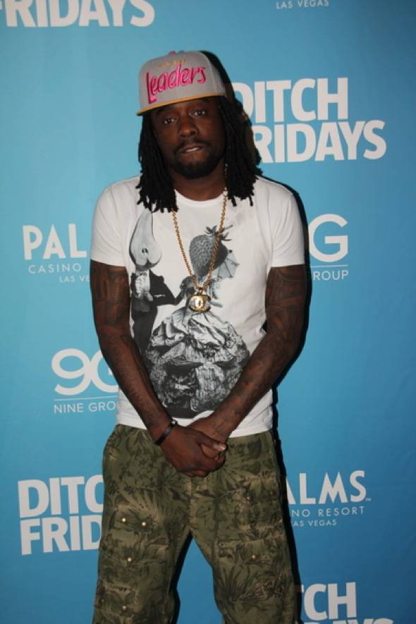 Haute Event: Wale Performs Poolside at the Palms