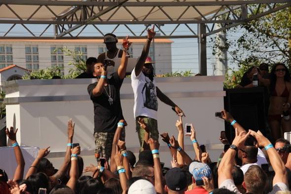 Wale performing at Ditch Fridays at Palms Pool 6.15.12