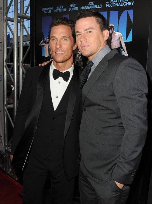 Matthew McConaughey and Channing Tatum 
