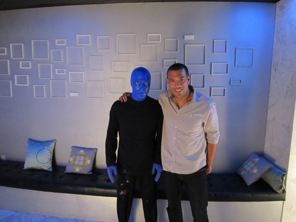 8.24.12 Michael Yo at Blue Man Group Las Vegas in The Venetian (2)