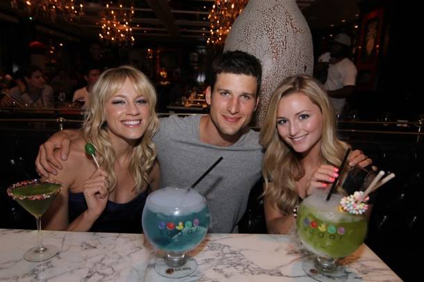 Brit Morgan and Parker Young
