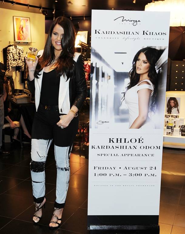 Khloe Kardashian Makes A Special Appearance At Kardashian Khaos At The Mirage Las Vegas