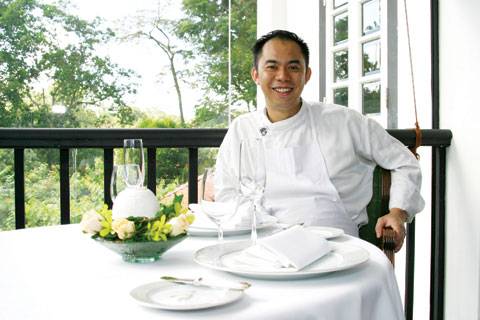 Au Jardin Singapore Botanic Garden with Chef Galvin Lim