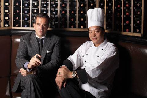 Chow Down with Philippe Restaurant owner Stratis Morfogen