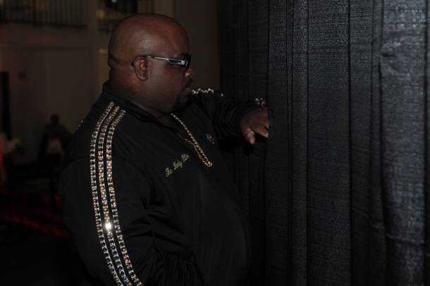 CeeLo Making his Entrance on Stage