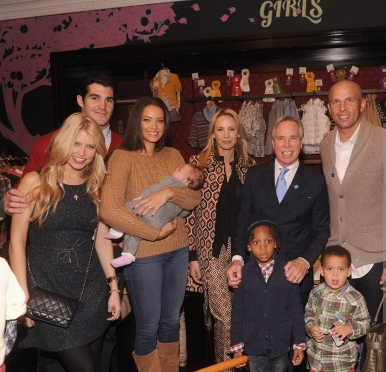 Porschla and Jason Kidd support Autism Speaks at the new Tommy Hilfiger Kids store