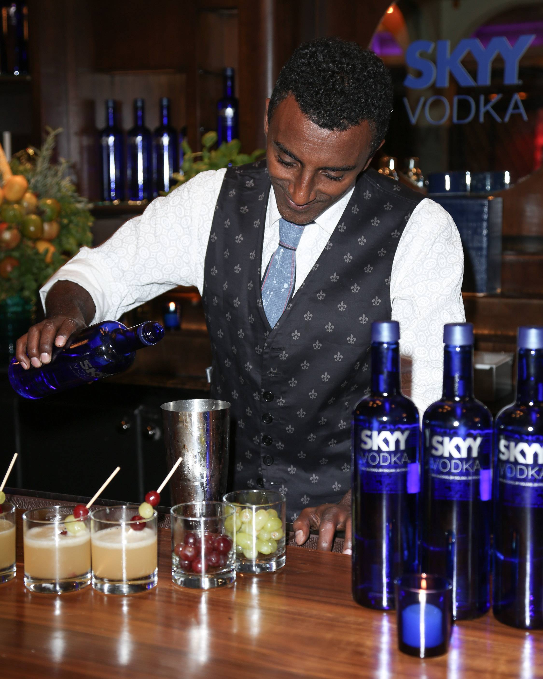 SKYY Vodka Presents Captivating Cocktails with Marcus Samuelsson