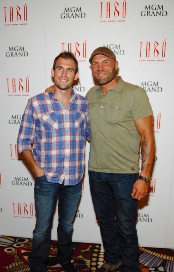Tabú - Ryan Couture on Carpet with Randy Couture - 8.31.12