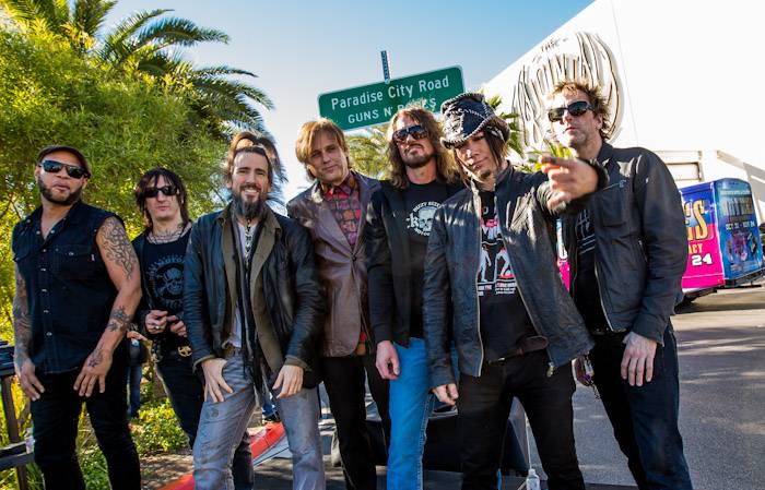 Paradise Road renamed for Guns N' Roses at Hard Rock Hotel in Las Vegas, NV