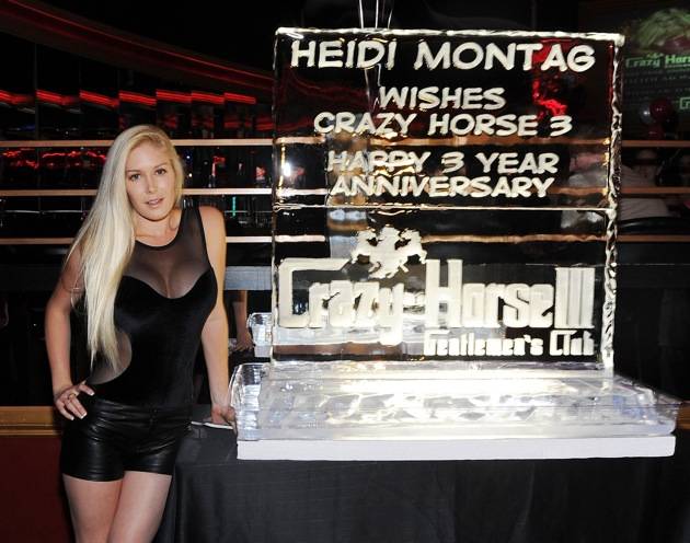 Heidi Montag Hosts Crazy Horse III's Three Year Anniversary Party In Las Vegas