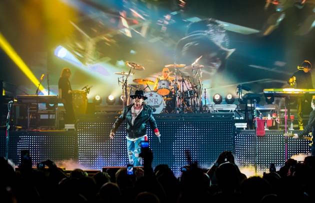 Haute Event: Guns N’ Roses Kicks Off Its Residency at the Hard Rock ...