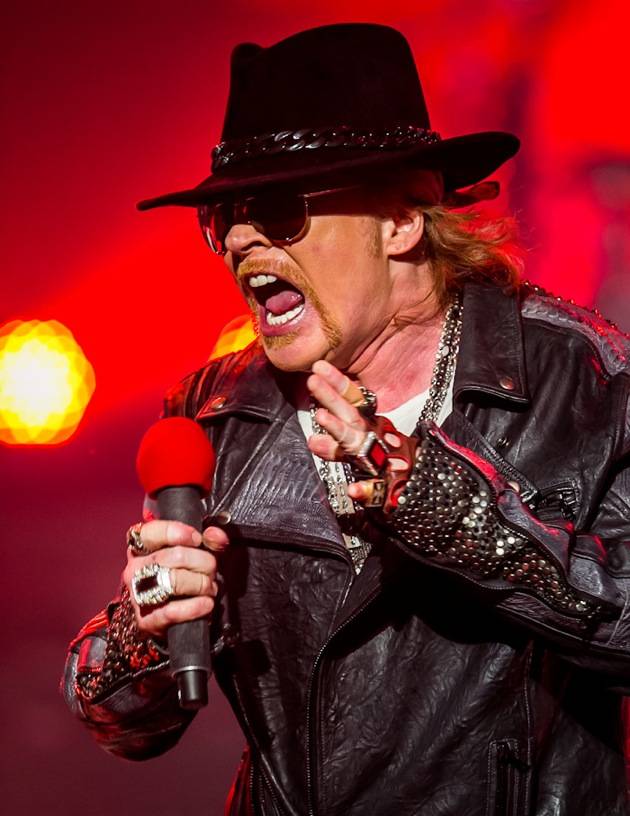 Guns N' Roses kick off residency at The Joint at Hard Rock Hotel in Las Vegas, NV