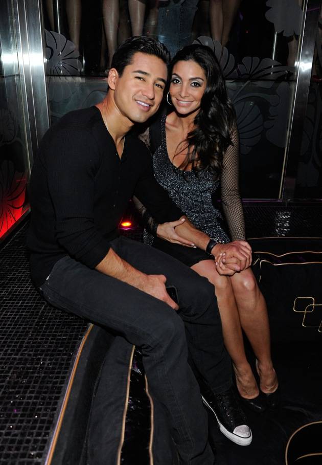 Final Fling Before The Ring As Mario Lopez Celebrates Fiancee Courtney Mazza's Bachelorette Party At The Bank Nightclub