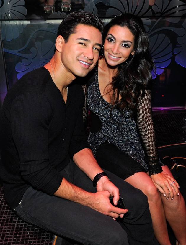 Final Fling Before The Ring As Mario Lopez Celebrates Fiancee Courtney Mazza's Bachelorette Party At The Bank Nightclub