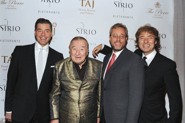 Grand Opening of SIRIO RISTORANTE At The Iconic PIERRE, A TAJ Hotel