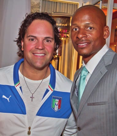 Mike Piazza and Ray Allen