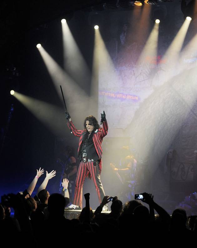 Alice Cooper Performs Night Of Fear In Las Vegas
