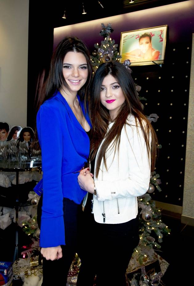 Kendall and Kylie Jenner Visits Kardashian Khaos At The Mirage Hotel