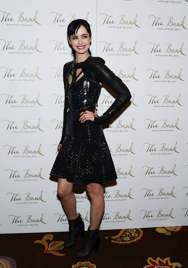 Actress Krysten Ritter Celebrates Her 31st Birthday At The Bank Nightclub