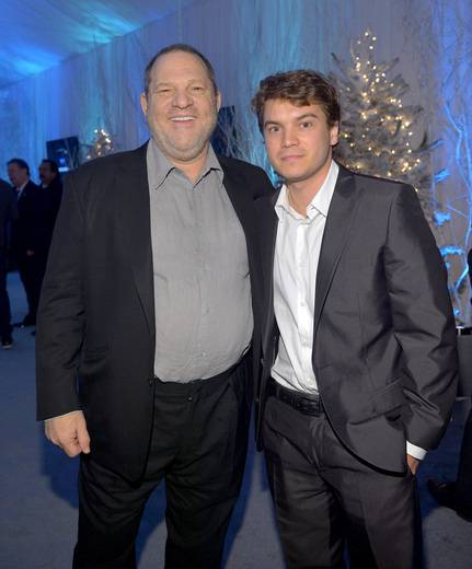 Harvey Weinstein + Emile Hirsch