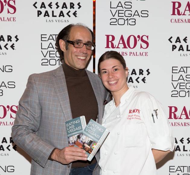 Eating Las Vegas 2013 Rao's Frank Pellegrino Jr Nicole Grimes