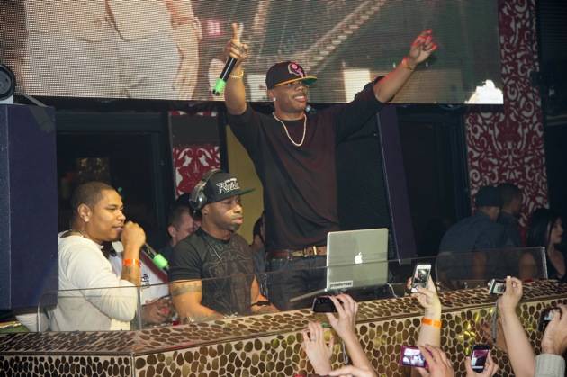 Nelly performs at Tao